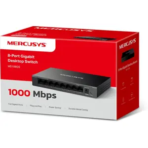 Switch 8 puertos Gigabit 10/100/1000Mbps