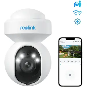 Câmara IP (Wi-Fi / Ethernet) Pan/Tilt 5MP 8mm IR 12m - p/ exterior (IP65)