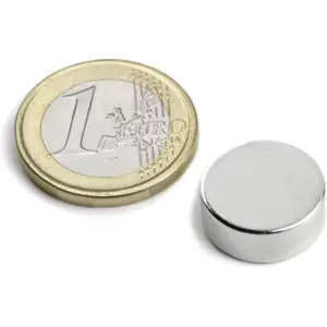 Íman Neodymium (NdFeB) redondo N42 Ø15x5mm