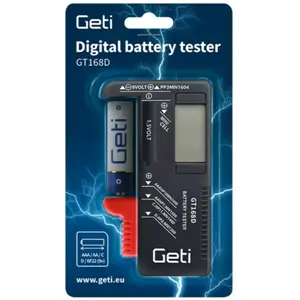 Testador de pilhas digital (AAA / AA / C / D / 6F22)