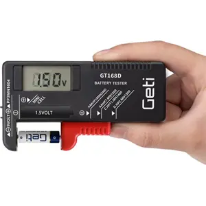 Testador de pilhas digital (AAA / AA / C / D / 6F22)