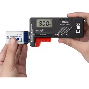 Testador de pilhas digital (AAA / AA / C / D / 6F22)