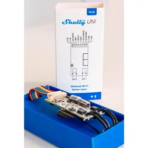 Módulo mini interruptor duplo para automação WiFi de baixa Tensão 5VDC / 9..28VDC / 8..24VAC