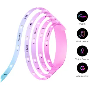 Fita de LEDs RGBICW Inteligente (WiFi + BT) com revestimento protetor - 10m
