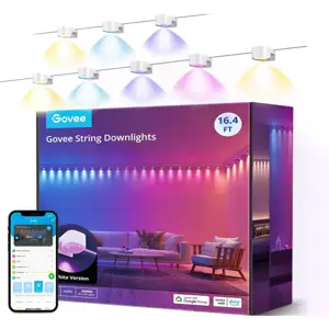 Cordón de Downlights RGBIC inteligente (WiFi) 25 LEDs - 5m
