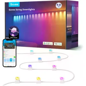 Cordón de Downlights RGBIC inteligente (WiFi) 15 LEDs - 3 m