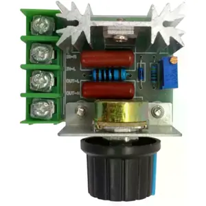 Controlador de motores AC c/ potenciómetro 230V 2000W (máx)