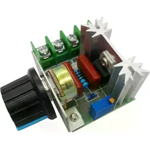 Controlador de motores AC c/ potenciómetro 230V 2000W (máx)