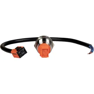 Botão Touch anti-vandalismo SPDT ON-(ON) 250V/15A - Ø22mm c/ LED vermelho/azul (3-8Vdc)