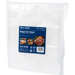 Conjunto de 50 sacos para máquina a vácuo (BPA free) - 20x25cm