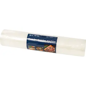 Rolo de sacos para máquina a vácuo (BPA free) - 28x600cm