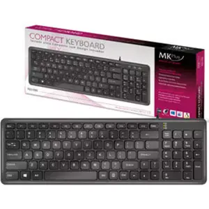 Teclado USB ultra compacto 96 teclas