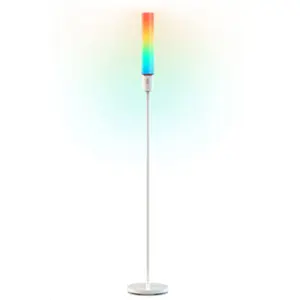 Lámpara LED RGBIC+WW decorativa de pie-alto - inteligente (WiFi + BT) - 175cm