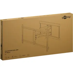 Soporte de pared articulado para LCD de 43'' a 90'' (109 a 229 cm)