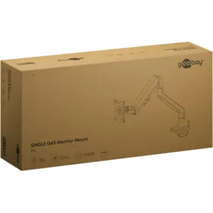 Suporte de mesa articulável para monitor de 17'' a 32'' (43 a 81 cm) - c/ mola a gás