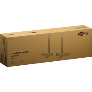 Soporte universal para fijar Soundbar (86 a 155mm) a un televisor - Negro