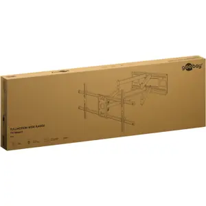 Suporte de parede articulado para LCD de 43'' a 90'' (109 a 229 cm) - de longo alcance