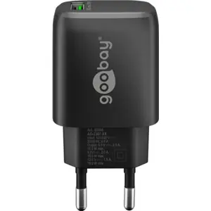 Carregador 1×USB-A QC (18W) - Preto