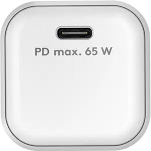 Cargador GaN 1×USB-C PD (65W) Nano - Blanco