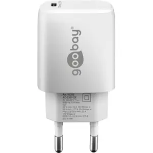 Cargador GaN 1×USB-C PD (25W) - Blanco