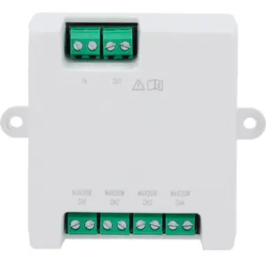 Derivador compacto p/ Videoporteiro modular HD de 2 Fios (4 canais)