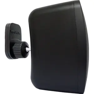 Par de colunas de parede para instalação de linha de 100V/70V/8Ω 30W (RMS) p/ exterior (IP54) - Preto