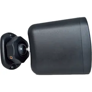 Par de colunas de parede 2.5'' para instalação de linha de 100V/70V/8Ω 50W (RMS) p/ exterior (IP54) - Preto