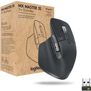 Rato óptico 8000DPI sem fio Wireless (BLE 5.0 + Logi Bolt) c/ ThumbWeel e Easy-Switch