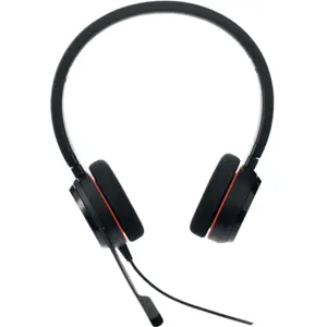 Auricular headset para centro de llamadas con controles en el cable - USB - Jabra Evolve 20 SE MS estéreo
