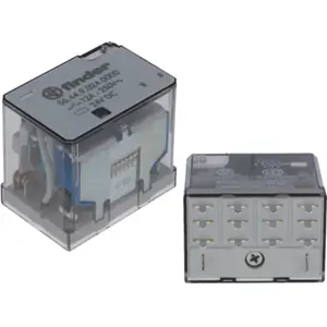 Relé industrial 24VDC 20A 4PDT (14 pinos)