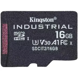 Tarjeta de memoria MicroSDHC 16GB C10 U3 V30 A1 (100/80 MB/s) de nivel industrial + adaptador SD