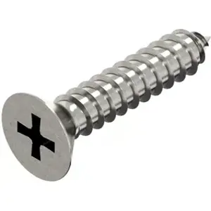 Parafuso cabeça cónica de inox 2.2x9.5mm Phillips PH1