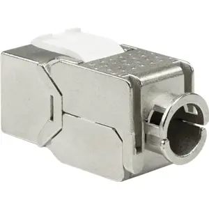 Keystone STP Cat6A RJ45 encapsulamento de metal