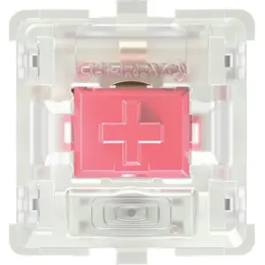 Switch Cherry MX2A RED p/ teclado mecânico Linear (s/ Click) - s/ pinos de alinhamento | RGB