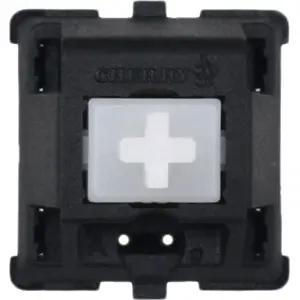 Switch Cherry MX CLEAR p/ teclado mecânico Tátil s/ Click - c/ pinos de alinhamento