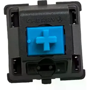 Switch Cherry MX2A BLUE p/ teclado mecânico Tátil c/ Click - c/ pinos de alinhamento