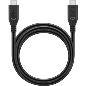 Cabo USB-C ⇿ USB-C 100W PD USB4™ 40Gbps - preto - 2m