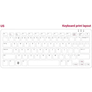 Computador Raspberry Pi500 com teclado US 2.4GHz 8GB - com WiFi 2.4/5GHz + BT 5.0