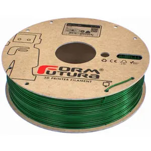 Rolo de filamento de impressão 3D em PLA de 1.75mm - Verde Brilhante - 750g