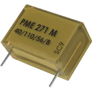 Condensador de papel supressor X2 470nF/ 0.47uF 275VAC RM25.4mm