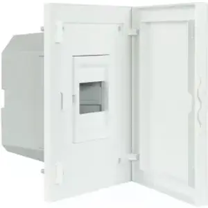 Caixa de distribuição de embutir completo 4 módulos (1x4)