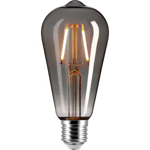 Lâmpada LED tipo filamento E27 ST64 230V 2W 2000K (branco quente) 45lm