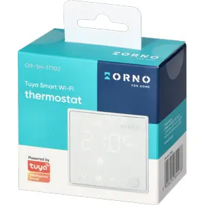 Termostato inteligente WiFi de embutir [-10..+40ºC] c/ relé NO/NC 230Vac (compatível c/ Tuya)