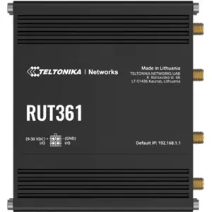 Router industrial 4G LTE Cat6 c/ 2 x portas Ethernet + WiFi