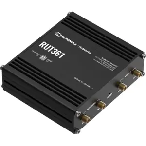 Router industrial 4G LTE Cat6 c/ 2 x portas Ethernet + WiFi