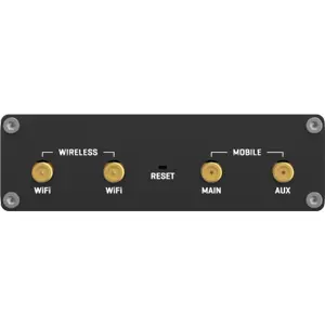 Router industrial 4G LTE Cat6 c/ 2 x portas Ethernet + WiFi