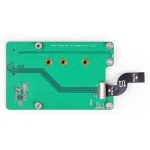 Placa de expansão PCIe para Raspberry Pi 5 com conector M.2 para SSD NVMe ou Hailo8/8L