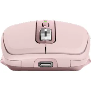 Rato óptico 4000 DPI Wireless c/ Scroll MagSpeed e bateria recarregável - Rosa