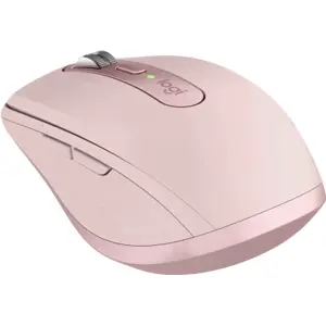 Rato óptico 4000 DPI Wireless c/ Scroll MagSpeed e bateria recarregável - Rosa