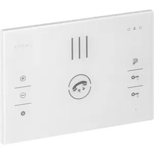 Campainha com intercomunicador e controlo de acesso (2 fios) via PIN / RFID
